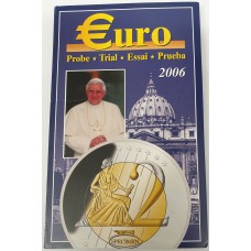 VATICAN 2006 . EURO SOPECIMEN PATTERN SET OF 8 COINS . POPE BENEDICT XVI